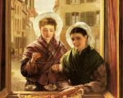 威廉 鲍威尔 弗里思 : At My Window Boulogne